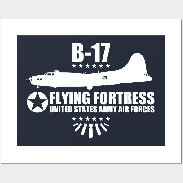 B-17 Flying Fortress Wall Art by TCP